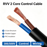 RVV 2-adriges flexibles Elektrokabel mit PVC-Isolierung für Innen- und Gewerbeverkabelung