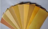 Papier doré Papier d'estampage argenté Papier d'aluminium