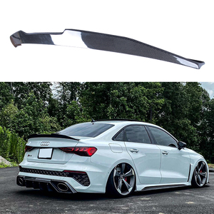 Aileron arrière style PSM pour A3 S3 RS3 Limousine 8Y Sedan M 2021-2026 en fibre de carbone - Product Image 1