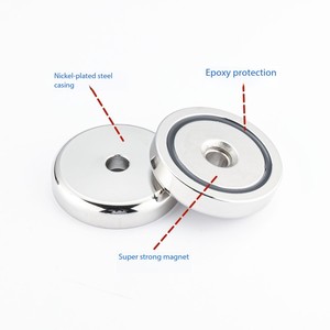 <span class=keywords><strong>Aimant</strong></span> de pot fraisé de tasse résistante 16mm 20mm 32mm 36mm 40mm 42mm avec l'<span class=keywords><strong>aimant</strong></span> fort de néodyme de trou de vis d'alésage de compteur de M8 M6 - Product Image 2