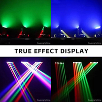 YT06XY 6x60W LED de doble cara Dj equipo de iluminación de escenario matriz de cabeza móvil de rendimiento Premium para Bar escenario y entretenimiento