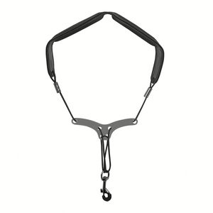 Modèle de sangle de Saxophone Sendi professionnel RP-B09 conception antidérapante Durable matériel en métal finition mate support en néoprène respirant - Product Image 2