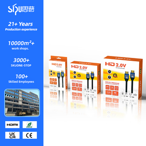 Sipu nhà máy sản xuất bán buôn nhanh chóng truyền dữ liệu Twisted <span class=keywords><strong>Pair</strong></span> HDMI <span class=keywords><strong>Cable</strong></span> cho TV máy tính hỗ trợ màn hình dịch vụ OEM - Product Image 1