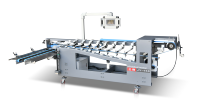 Empileur de cartons automatique électrique à grande vitesse JY-450, machine d'empilage de palettes, emballage de sacs en plastique pour l'alimentation et les produits chimiques