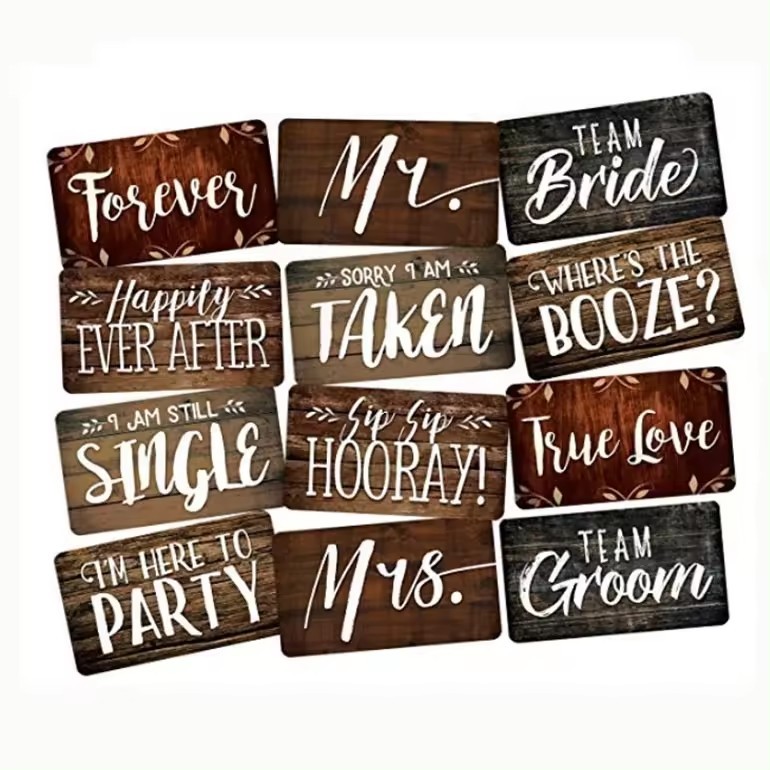 High Quality Photo Booth Props Backdrops Wedding Photo Booth Props