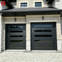 Porte de garage Bolang isolée, robuste, avec commande intelligente par application, connexion WiFi et Bluetooth, porte sectionnelle moderne pour garage