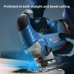 <span class=keywords><strong>Scie</strong></span> <span class=keywords><strong>sauteuse</strong></span>/<span class=keywords><strong>scie</strong></span> à chantourner sans balais 18V Lithium-Ion pour le travail du bois, outil électrique GST185, outil nu d'origine - Product Image 3