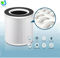 Filtro de Repuesto de Alta Calidad 3 en 1 H13 True Hepa con Carbón Activado B-D02L/M05 para Purificador de Aire MOOKA B-D02L y M05