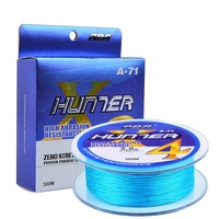 1 kit de pêche en PE à 4 brins de 300m, ligne Multifilament avec équipement