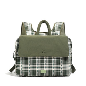 Sac à dos léger pour ordinateur portable, grande capacité, idéal pour les voyages et l'école, motif écossais, style minimaliste, sacoche élégante pour hommes - Product Image 3