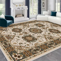 0191 Luxuriöser Orientalischer Haushalts-Teppich Traditionelles Asiatisches Persisches Muster Kurzhaariger Samt-Teppich für Wohnzimmer