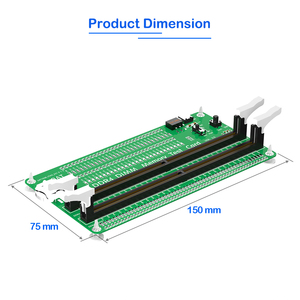 Bộ nhớ máy tính để bàn DDR4 cho thẻ kiểm tra với các chỉ số LED chẩn đoán ngắn mạch trục trặc có sẵn - Product Image 3