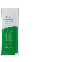 Lot de 30 poudres coagulantes pour excréments, gel absorbant pour déchets liquides, soluble dans l'eau, pour camping et randonnée en extérieur, qualité garantie, coagulant sanitaire simple