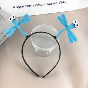 Bandeau de printemps de conception d'<span class=keywords><strong>insecte</strong></span> mignon pour les enfants accessoire de cheveux de bande de cheveux en plastique de style simple pour des festivals et des représentations - Product Image 4