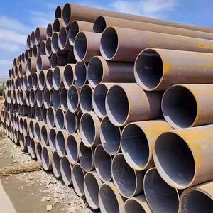 Hot Rolled Carbon Seamless Steel Pipe Large Stock Factory Direct Sales 12Cr1MoV 15CrMo 35CrMo 45Mn2 Ss400 - Product Image 3
