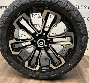 Ruedas de coche TRZ 20 <span class=keywords><strong>llantas</strong></span> <span class=keywords><strong>y</strong></span> neumáticos de 22 pulgadas 6x139,7 8x165 rueda cromada negra brillante <span class=keywords><strong>para</strong></span> <span class=keywords><strong>Chevy</strong></span> 2007 1500 <span class=keywords><strong>SILVERADO</strong></span> GMC <span class=keywords><strong>Chevy</strong></span> 1500 - Product Image 3