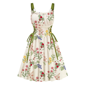 Soldes de printemps : Robe longue décontractée élégante européenne et américaine, respirante, unie, sans manches, pour l'été - Product Image 4