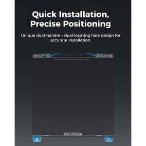 Placa de Construcción de Acero Creality K1 SE/K1C de 235x235 mm con Superficie de Resina Epoxi, Magnética y Flexible para Impresora 3D - Product Image 2