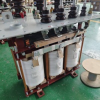 Transformador de Distribución Trifásico de Alta Tensión 10kV Tipo Seco, Transformador de Potencia de Baja Pérdida con Resina Epoxi Fundida, Bobina Industrial