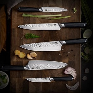 <span class=keywords><strong>Set</strong></span> <span class=keywords><strong>di</strong></span> <span class=keywords><strong>Coltelli</strong></span> <span class=keywords><strong>da</strong></span> Cucina <span class=keywords><strong>Professionali</strong></span> Giapponesi in Acciaio Damascato Ultra Affilati, Best Seller - Product Image 5