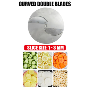Affettatrice Elettrica Multifunzione per Tagliare a Cubetti Frutta e Verdura, Macchina per Tritare Patate e Carote - Product Image 6