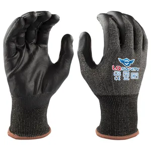 Foam Nitrile Coated Gloves Cut Resistant Safety Work Gloves Anti Thumb Reinforced Gloves For Construction