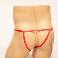 Européen Américain Sexy Acier Anneau String Hommes Sous-Vêtements Sexy Transparent Taille Basse Sans Couture Tentation Sous-Vêtements pour Hommes