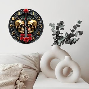 <span class=keywords><strong>Reloj</strong></span> <span class=keywords><strong>de</strong></span> madera cuadrado <span class=keywords><strong>de</strong></span> 25 cm que es un mosaico <span class=keywords><strong>de</strong></span> diferentes <span class=keywords><strong>tipos</strong></span> <span class=keywords><strong>de</strong></span> madera - Product Image 4