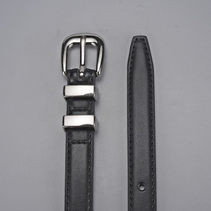 <span class=keywords><strong>Ceinture</strong></span> en cuir véritable pour femmes, <span class=keywords><strong>ceinture</strong></span> fine décorative haut de gamme pour femmes avec boucle en alliage <span class=keywords><strong>argent</strong></span>é pour jeans <span class=keywords><strong>et</strong></span> costumes - Product Image 4