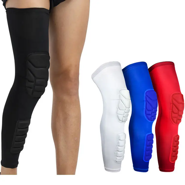 Wholesale EVA Compression Leg For Sports Football Volleyball Pads Knee Shin Padded Sleeve
