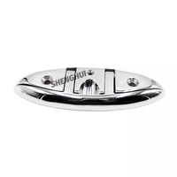 Accessoires de bateau marin crampons planche de surf fournitures de bateau en acier inoxydable 5 ''6" taquet Flash taquet pliant de quai rabattable