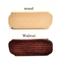 Diffuseur de parfum pour voiture en bois de cerisier de luxe longue durée avec clip de ventilation, parfum personnalisé et évaporation naturelle