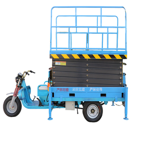 <span class=keywords><strong>Tricycle</strong></span> électrique ciseaux-type 6m-16m plate-forme d'opération hydraulique mobile à haute altitude petit élévateur extérieur - Product Image 1