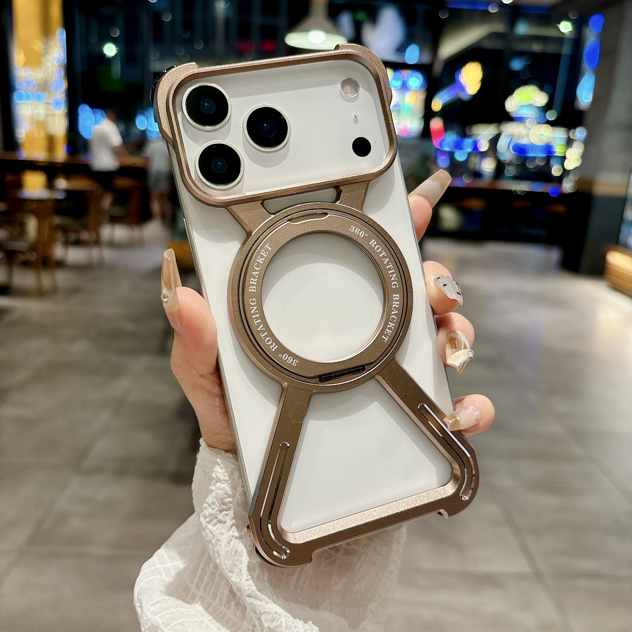 iphone 17 pro max case with light