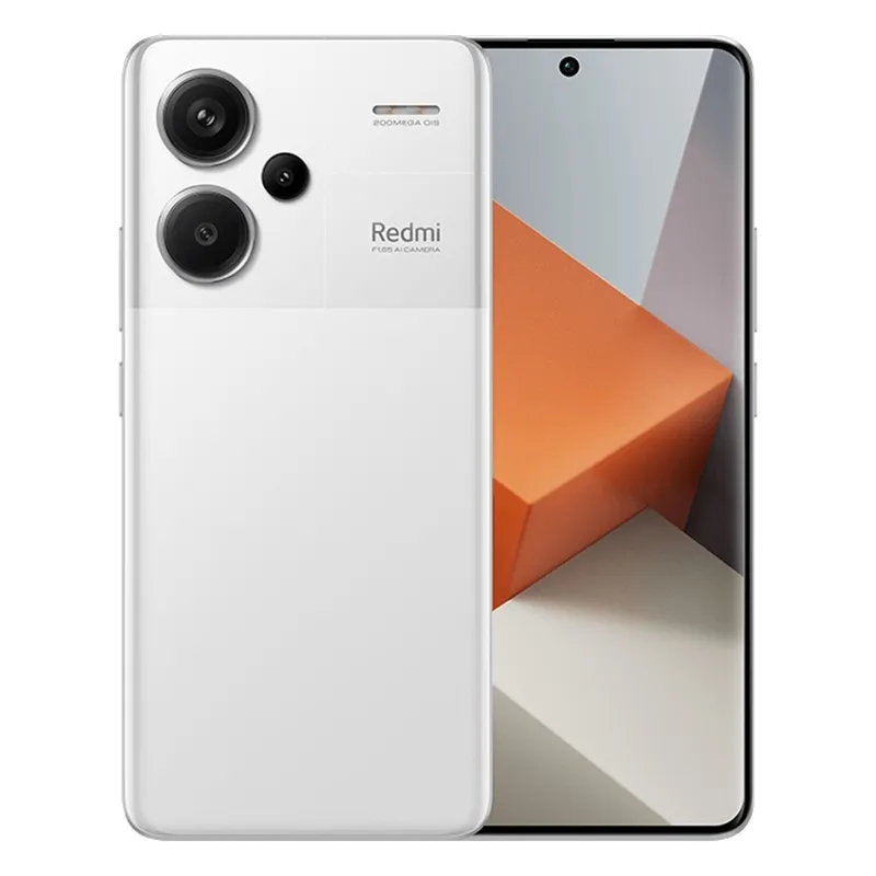 2023 Nieuwste Modellen Xiaomi Redmi Note 13 Pro + Smartphone 5G 12Gb + 256Gb Telefoon 6.67 Inch Miui 14 (Wit)