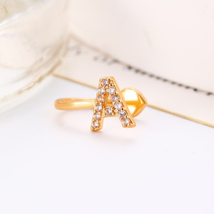 Pendientes en forma de U con tachuelas de diamantes elegantes de gama alta para <span class=keywords><strong>mujer</strong></span> - Product Image 6