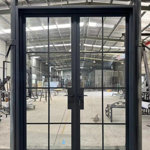 French Style Arch with Glass Enter