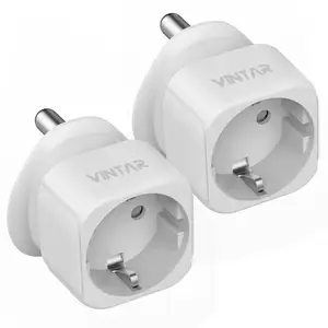 VINTAR Europe to South Africa Travel Adapter Plug Travel Power Adapter Type M Travel Plug