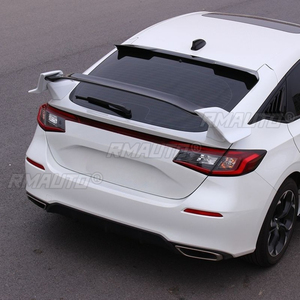 สปอยเลอร์หลังรถยนต์สำหรับ Honda Civic Integra รุ่นที่ 11 แบบ Hatchback ทรง TR ปีกหลังติดตั้งภายนอก - Product Image 5