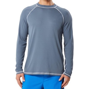 Chemise à manches longues personnalisée avec logo, chemise de compression, protection solaire sublimée, rashguard en polyester UPF 50 - Product Image 5