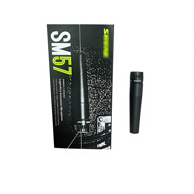 Factory Directly SM57LC Professional Wired Dynamic Microphone for Musical Instruments, Guitar, Snare Drum, and Bass