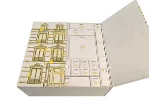 Calendario de Adviento Navideño para Niños, Caja de Regalo de Lujo con Dulces, Cosméticos y Dátiles, con Cajón y Doble Puerta, 24 Días - Product Image 2