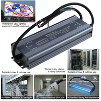 Alimentation à découpage étanche SMPS 12V à double sortie pour LED, usage industriel et équipements d'éclairage