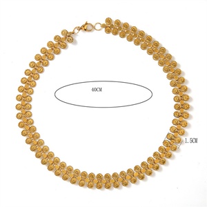 Collar de Moda Personalizado para Mujer, Chapado en Oro, Acero Inoxidable, Colgante de Mariposa, Collar de Varias Capas - Product Image 6