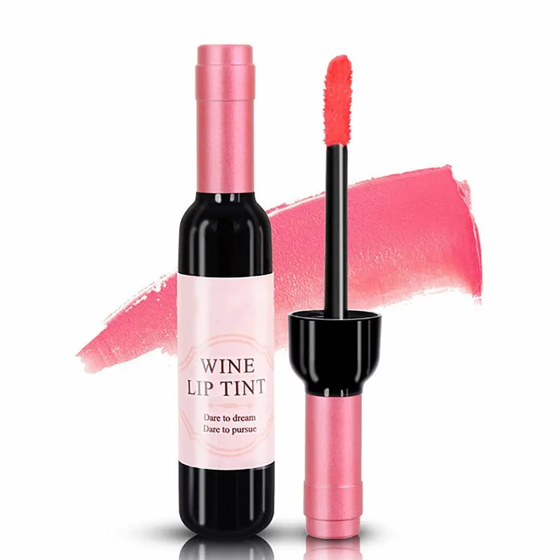 Neuzugang Weinrot koreanischer Stil Lippenstift Baby rosa Lippen für Damen Make-up flüssiger Lippenstift Lipgloss Kosmetik angesagt