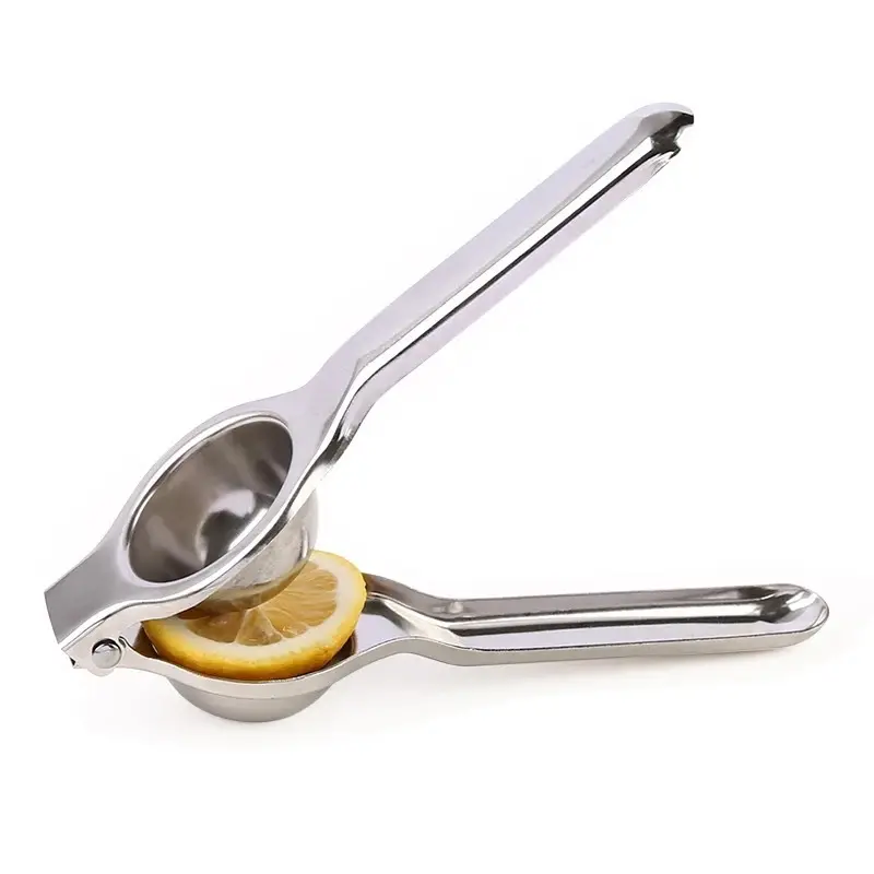 Premium Lemon Squeezer, Citrus Juicer-Edelstahl-Limetten presse, Zitronensaft presse-Langlebiger ergonomischer Hochleistungs-Hands aft presse