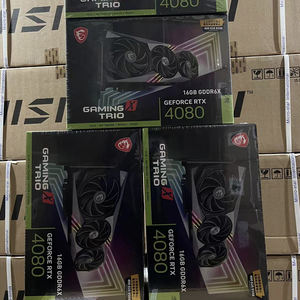 การ์ดจอทรีโอสำหรับเล่นเกม <span class=keywords><strong>MSI</strong></span> <span class=keywords><strong>GeForce</strong></span> <span class=keywords><strong>RTX</strong></span> <span class=keywords><strong>4080</strong></span> <span class=keywords><strong>16GB</strong></span> มาพร้อมกับหน่วยความจำ GDDR6X รองรับเมนบอร์ด X670E Z790 - Product Image 4