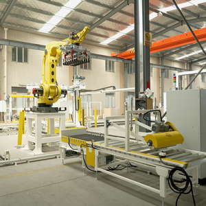 Dây chuyền đóng gói sản xuất đóng gói Hỗ trợ 25kg 50kg bao tải fibc trạm làm đầy Robot palletizer - Product Image 2