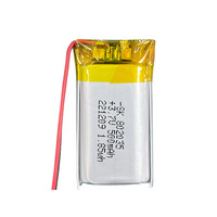 Batterie rechargeable au lithium 802035 500mAh 3.7V pour compteur d'hydratation, localisateur, télécommande, électronique grand public, marque SK KC