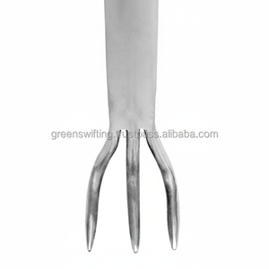 คราดและไม้พายทำจากสเตนเลสสตีลเครื่องมือทำสวนแบบรวดเร็วสีเขียวสำหรับใช้ในอุตสาหกรรม - Product Image 1